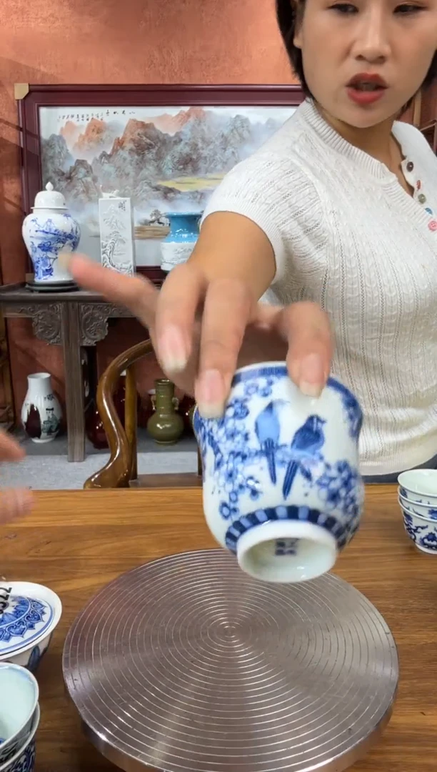 吴义松陶盟手工手绘陶瓷编码：