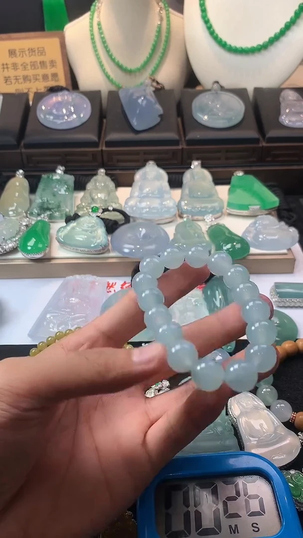 未镶嵌定制翡翠缇*~5034毛货不退不换