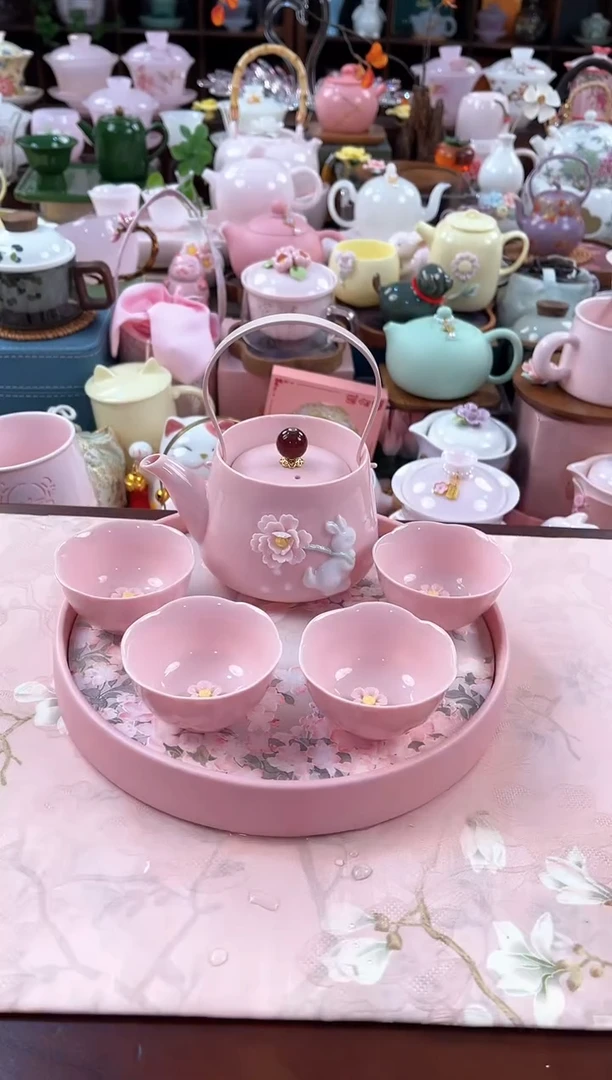 瓷片茶具：库存仅剩1件