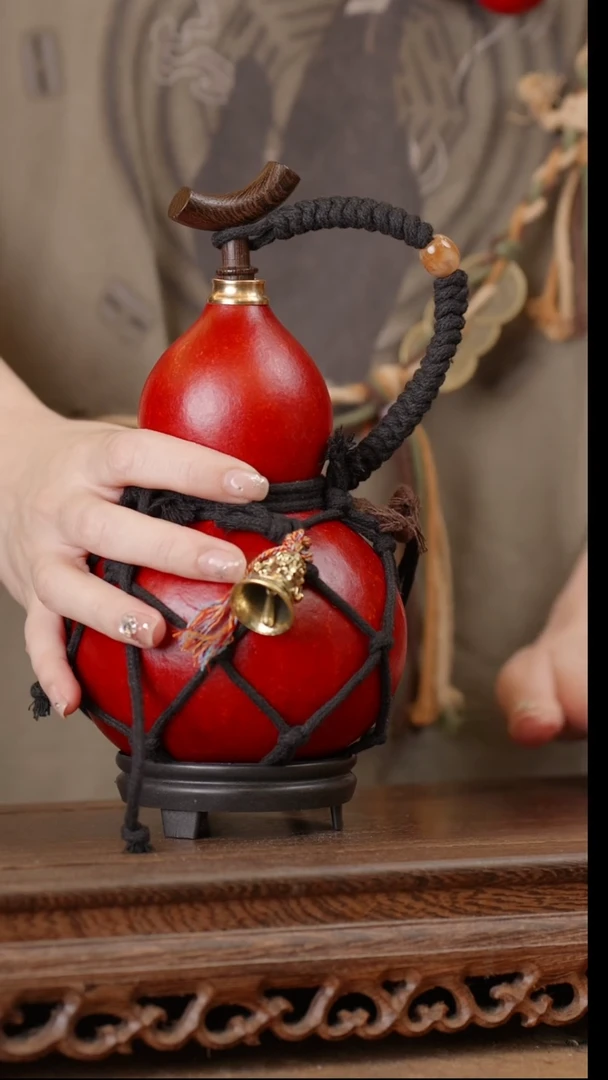 279号精品天然大漆酒葫芦一物一拍~