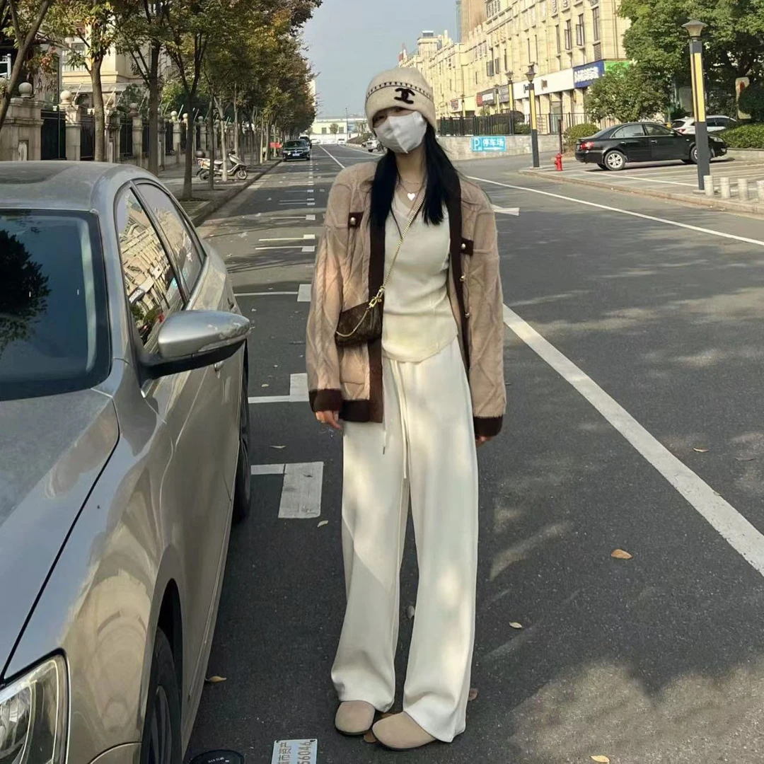 M1299 相信显瘦十斤就拍！休闲裤 四色可选！裤长103 款号GY23905