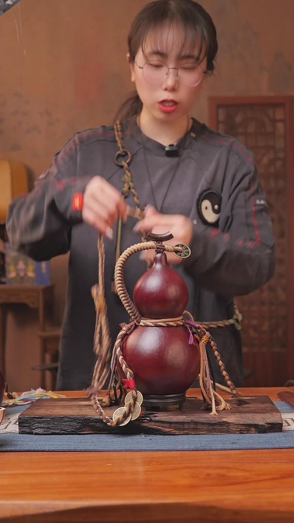 1881号链接精品大漆葫芦现货现发[一物一拍]