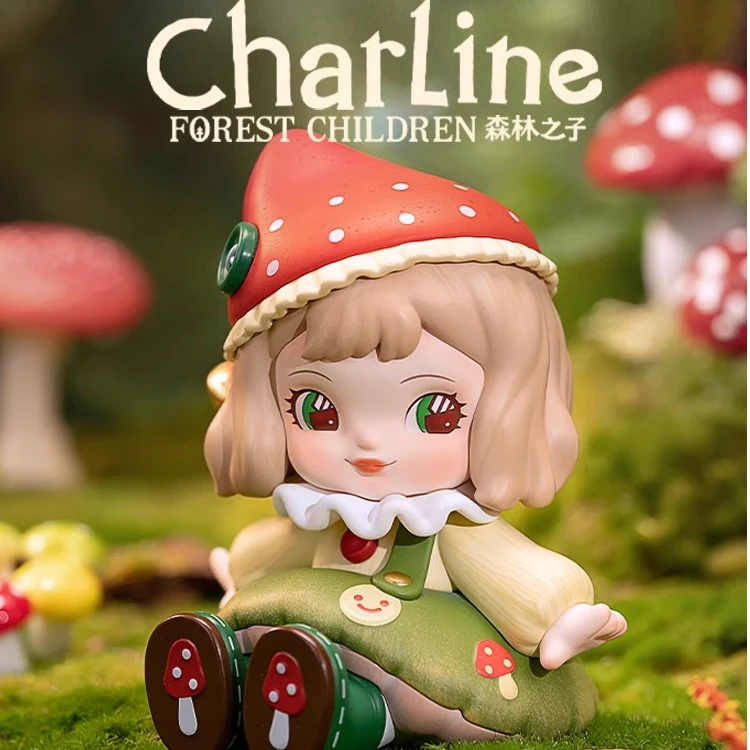 夏琳森林之子系列 女孩M盒创意DIY桌面小摆件卧室车载中控装饰品