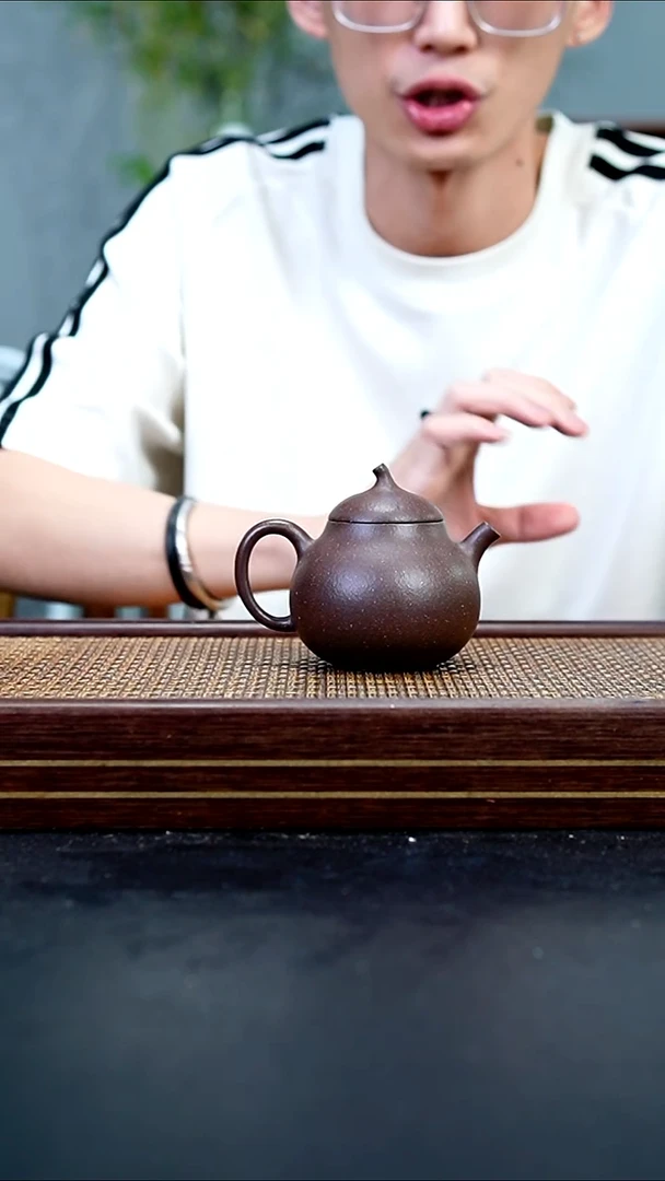 茶壶紫砂CZP粗砂天青茄瓜