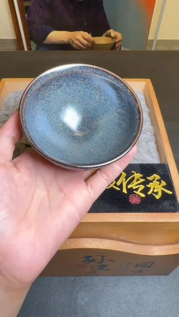 茶盏孙建兴柴烧盏127