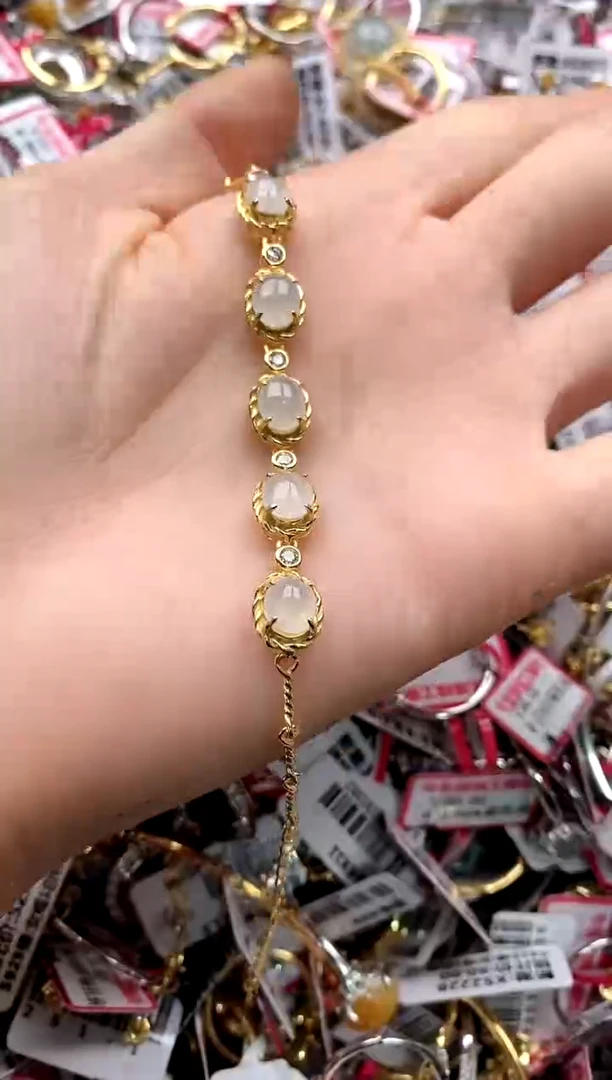【闪购商品】翡翠戒指银S925镶嵌222222---7