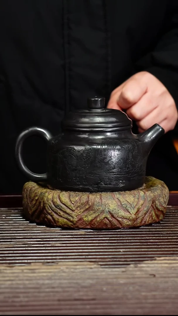 宜兴原矿紫砂壶茶壶300C