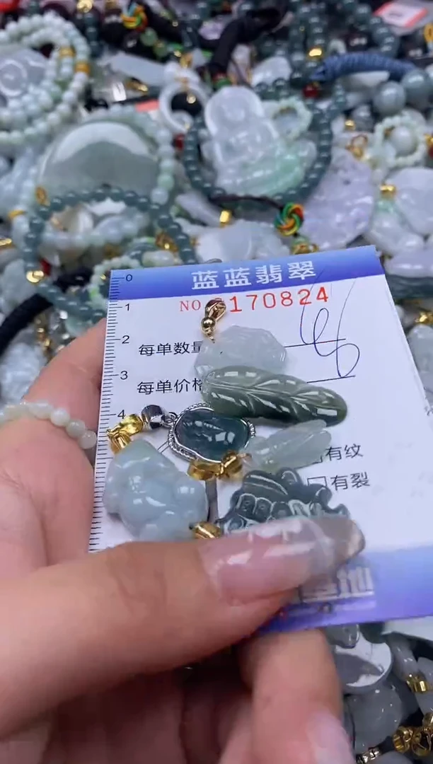 【闪购商品】翡翠颈饰未镶嵌闪购0170824