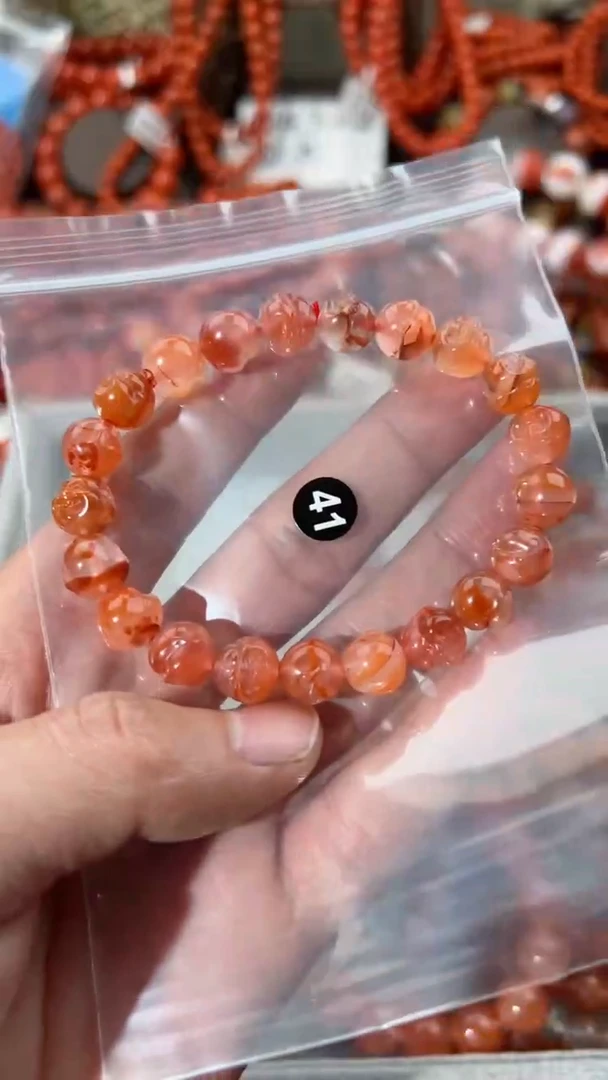 【闪购商品】南红玛瑙手串未镶嵌9