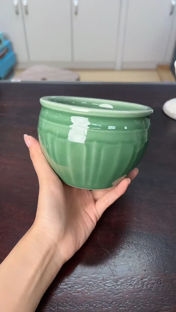 龙泉云间青瓷小米茶器