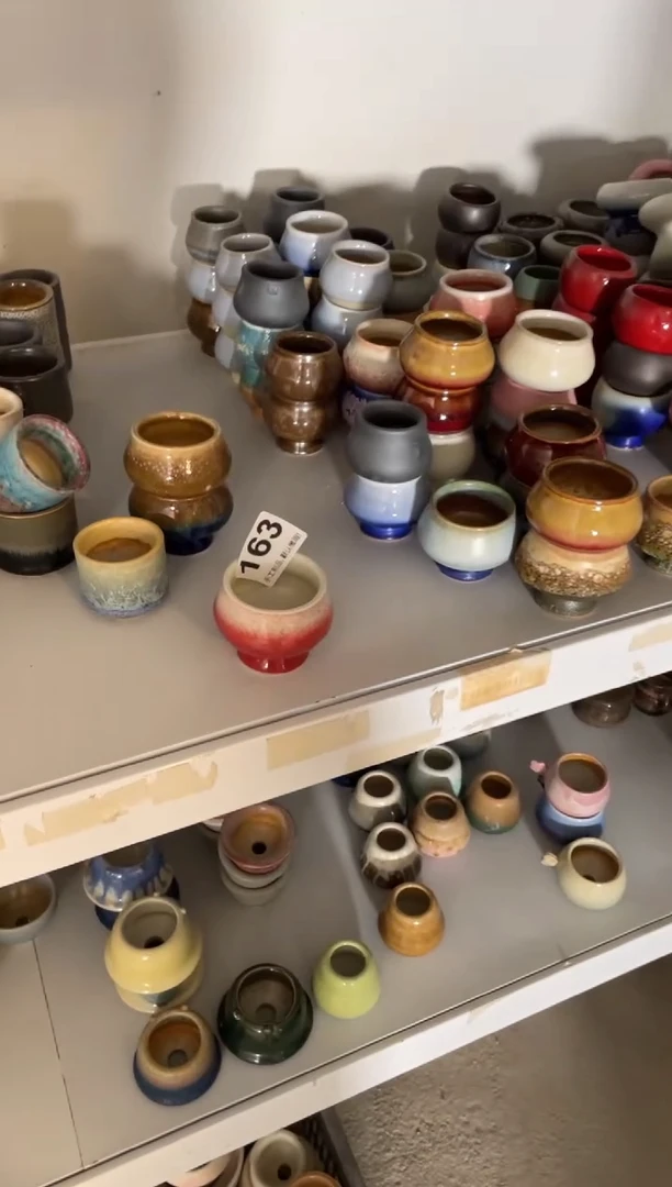 瓷片过***驹163知木小芳花盆