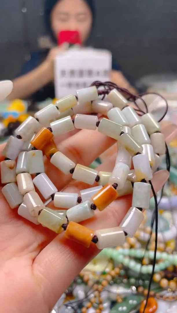 【闪购商品】翡翠颈饰未镶嵌5MM/U/翡翠A货一图一物