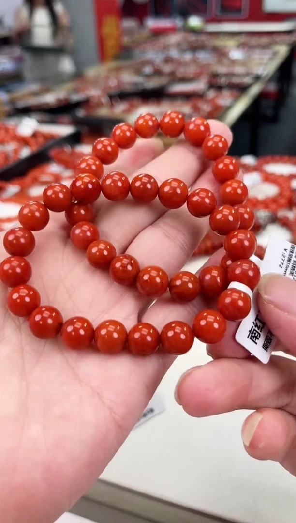 南红玛瑙瓦西手串10+未镶嵌（多样式发其一）