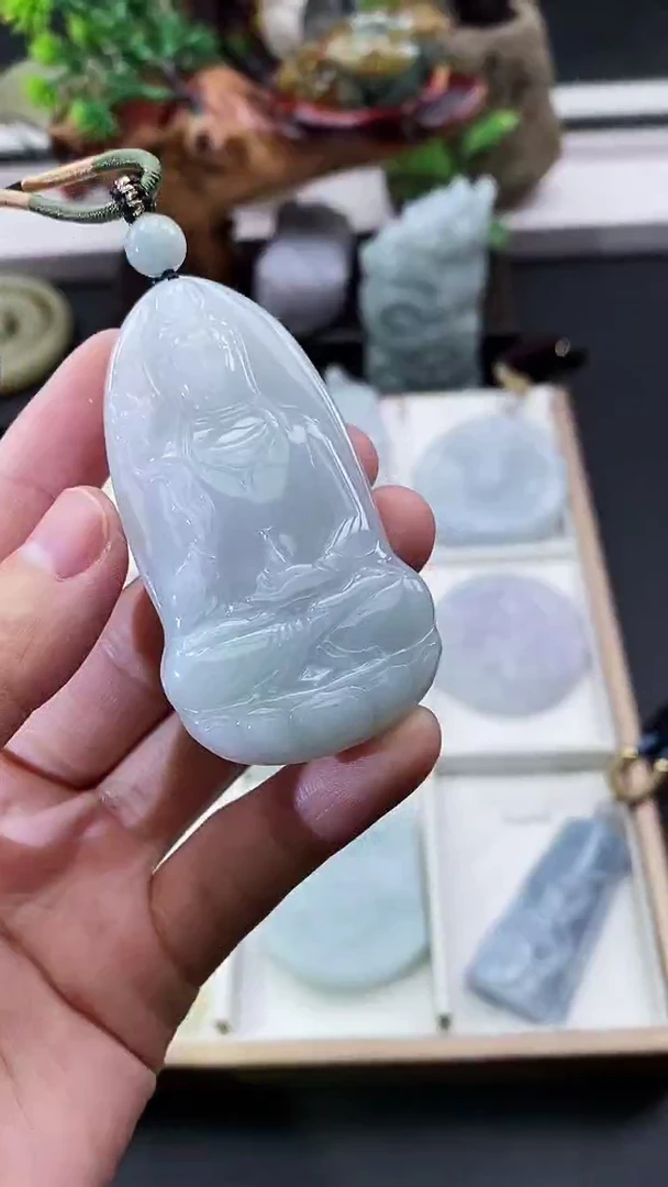 颈饰未镶嵌翡翠天然缅甸A货翡翠