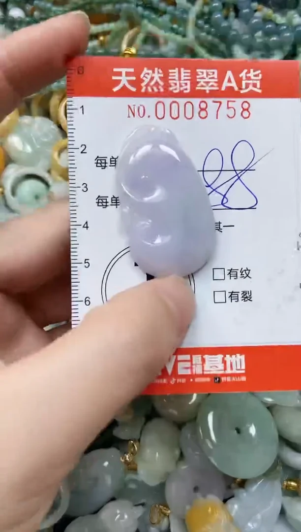 翡翠未镶嵌颈饰闪购0008758