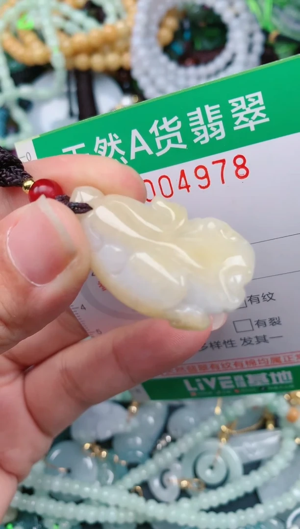 颈饰未镶嵌翡翠.0004978