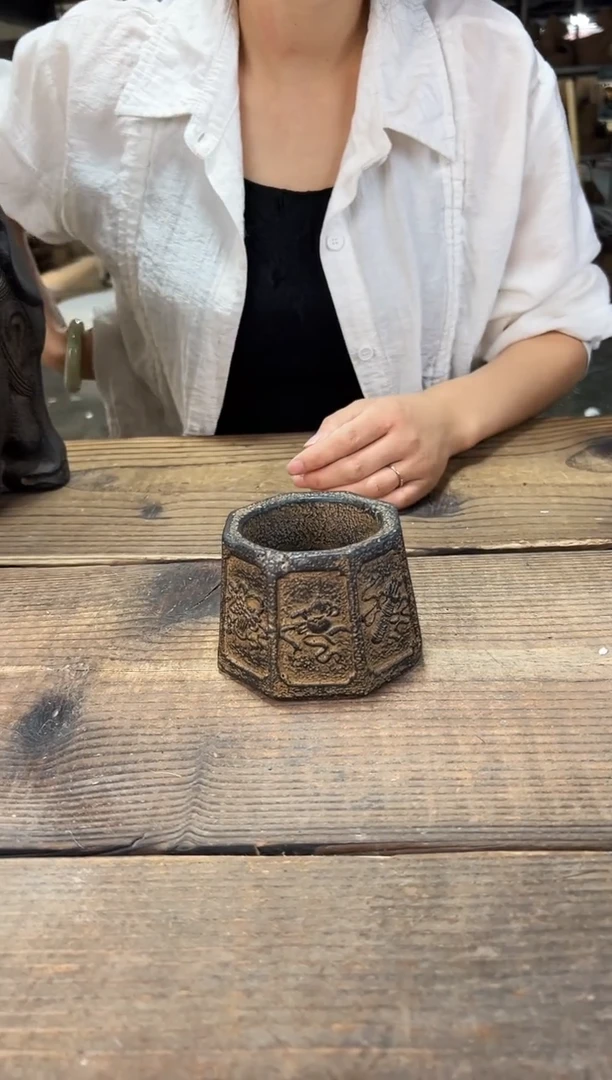 陶土【火山泥】八宝井