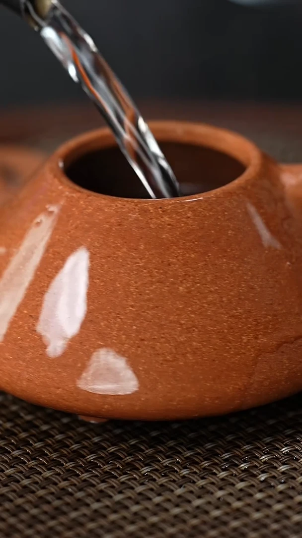 茶壶紫砂子冶-黄降坡-全手工微微瑕