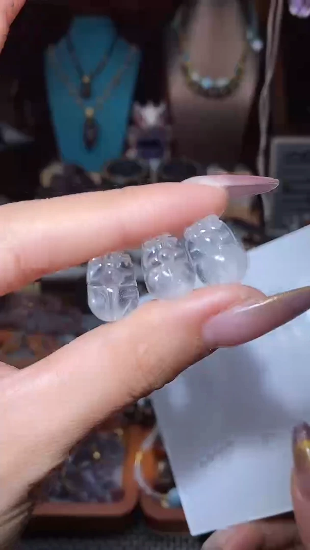 未镶嵌颈饰水晶蓝针貔貅多样性发其1