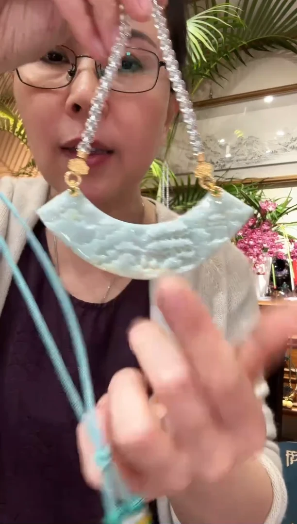 【闪购商品】翡翠颈饰未镶嵌国风