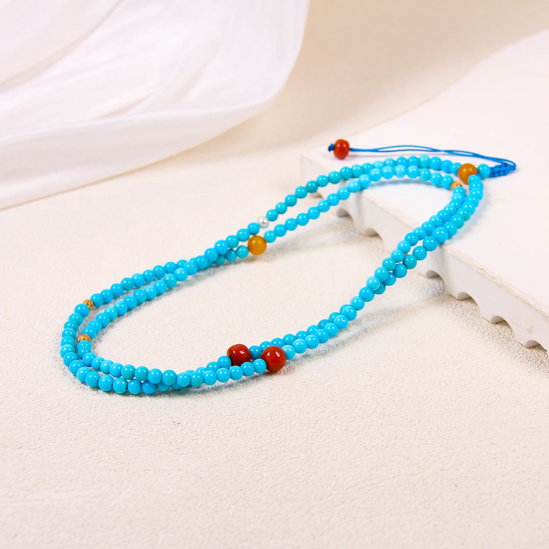 【霞姐专属】绿松石圆珠项链 多样性发货一件BX96