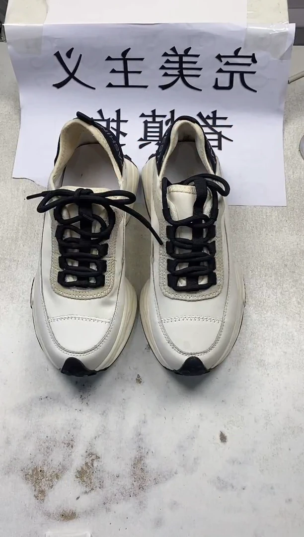 左她18607白黑35样板鞋子介意勿拍