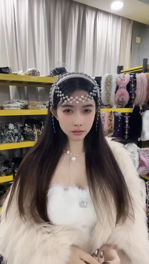 合金布艺高定发箍