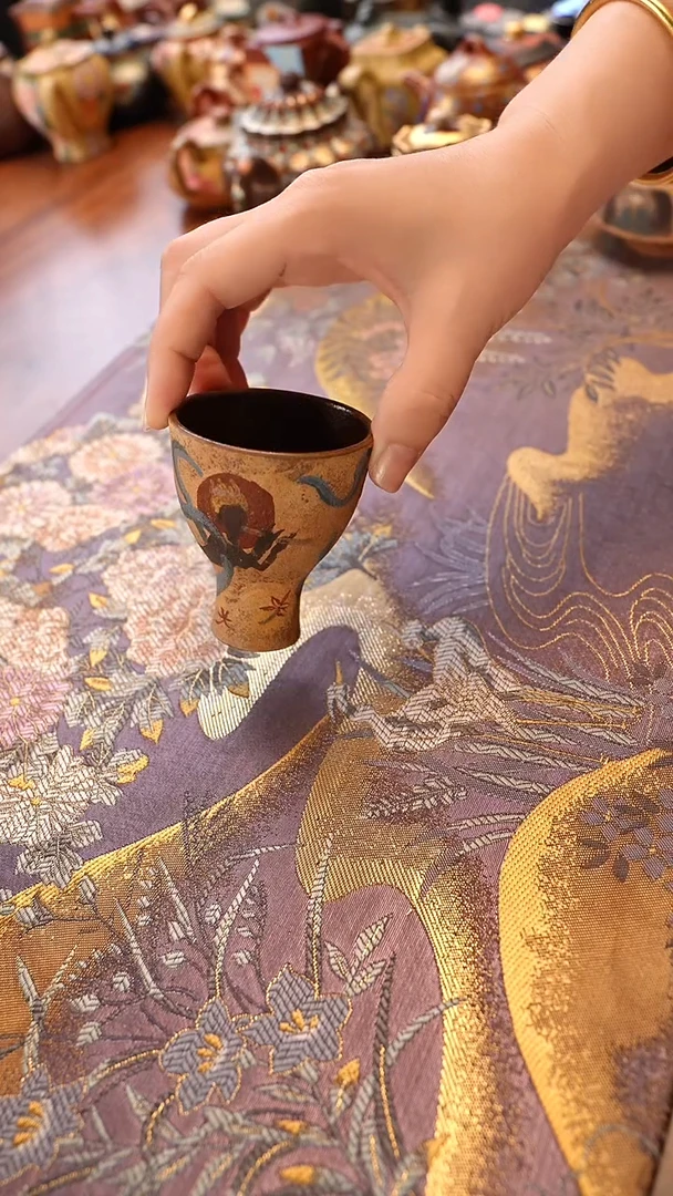 茶壶紫砂敦煌飞天杯