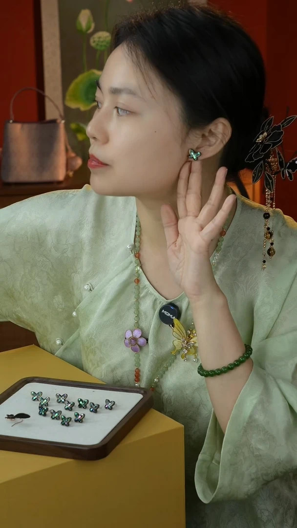 刺绣纯手工非遗国风饰品