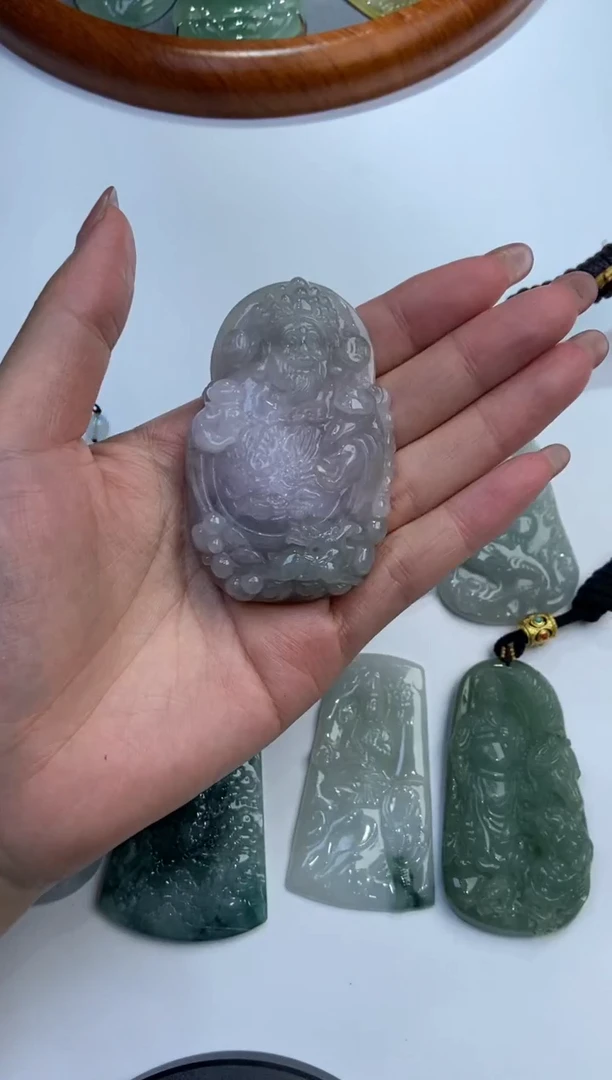 【闪购商品】翡翠挂件未镶嵌2208772  