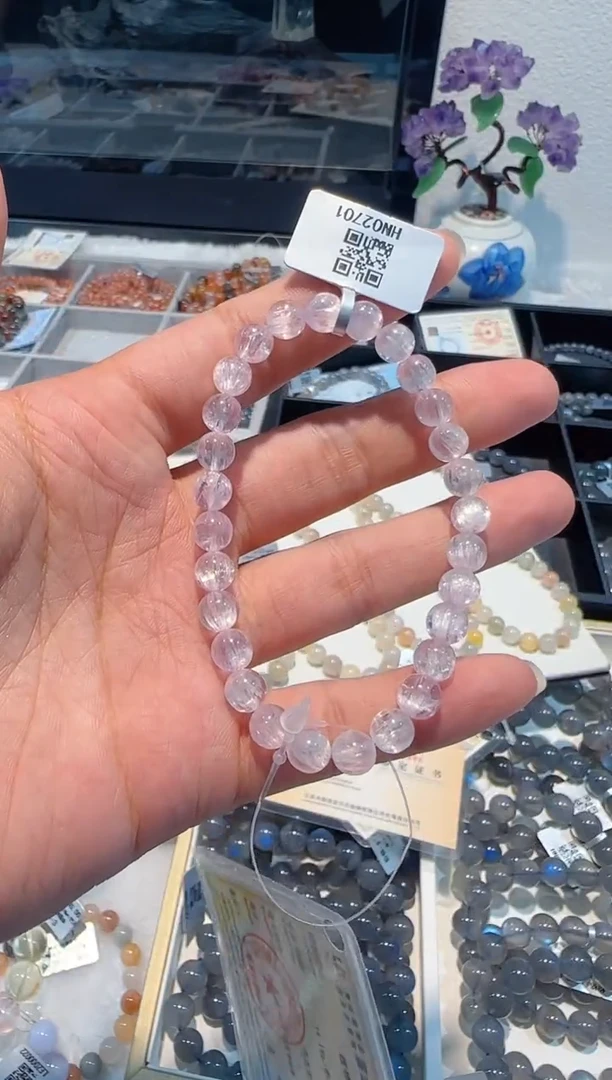 手串锂辉石未镶嵌手串