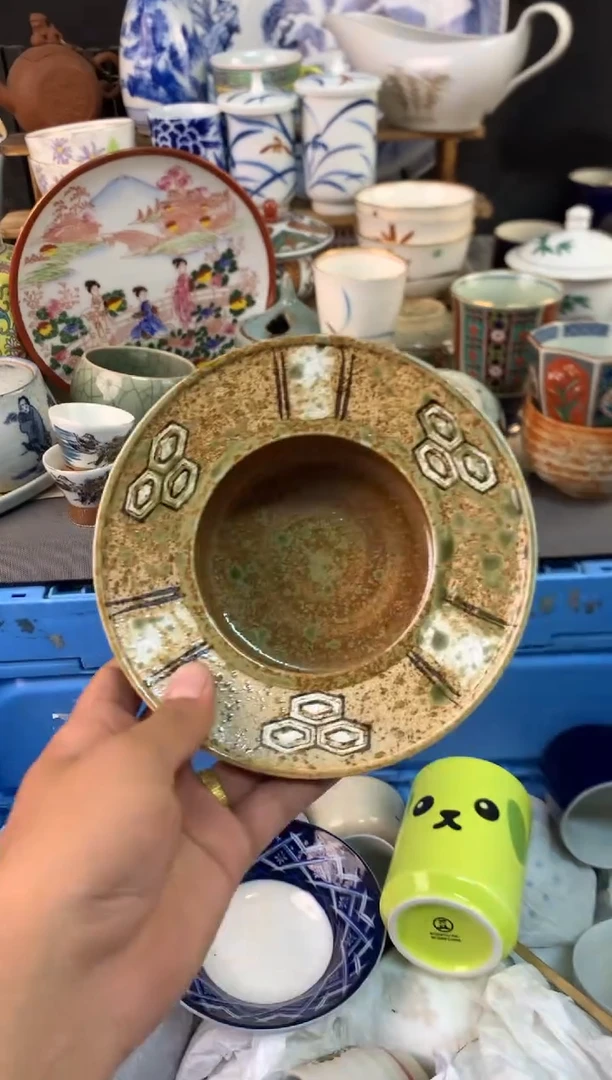 瓷片茶盏陶瓷陶片