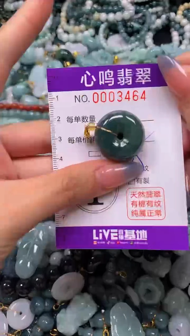 颈饰未镶嵌翡翠闪购003464