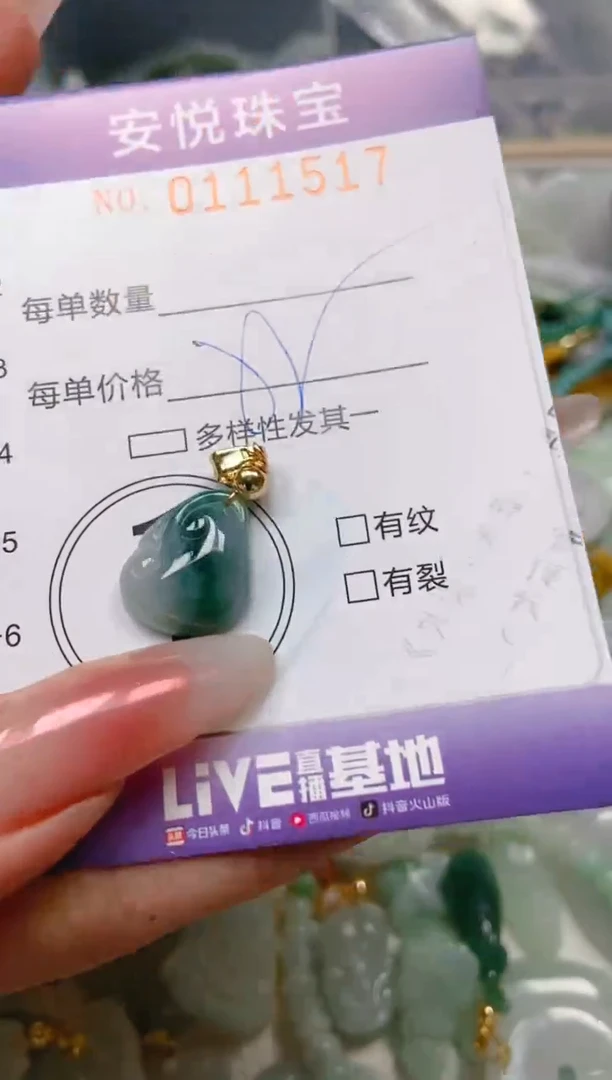 【闪购商品】翡翠颈饰未镶嵌闪购0111517