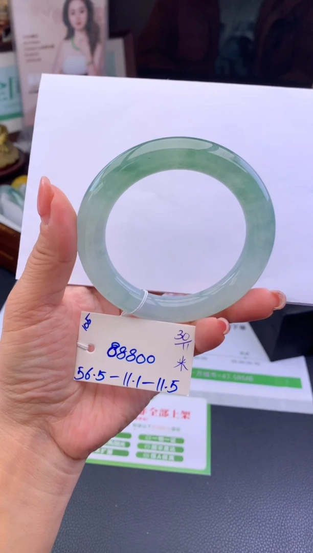 未镶嵌手镯翡翠假一赔三   手镯
