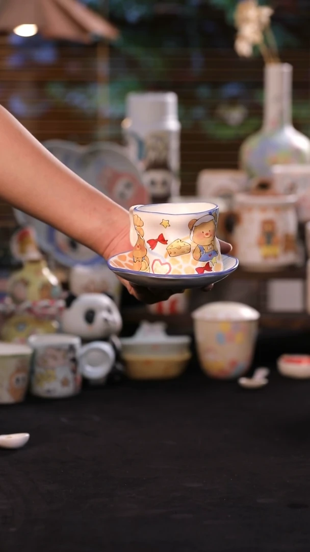 其他景德镇釉下彩手绘设计师款陶瓷