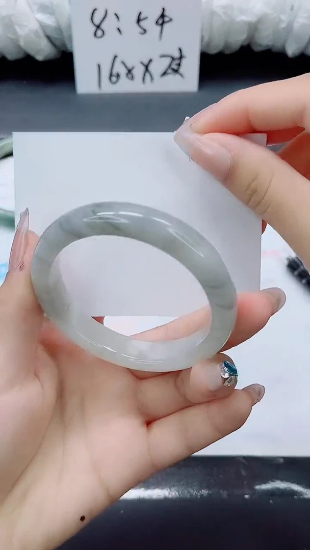 石英质玉手镯未镶嵌047-圈口56.5