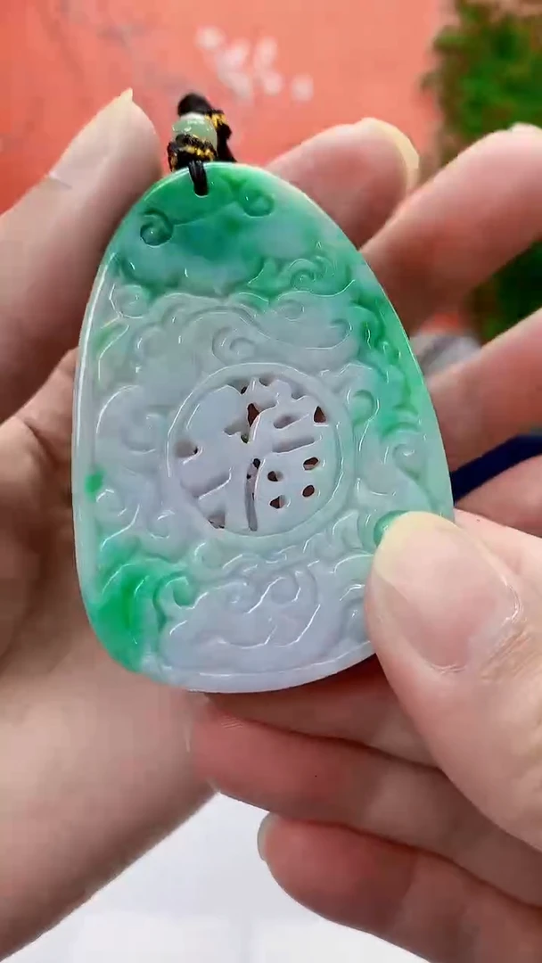 未镶嵌定制翡翠5060ty-毛货挂件32