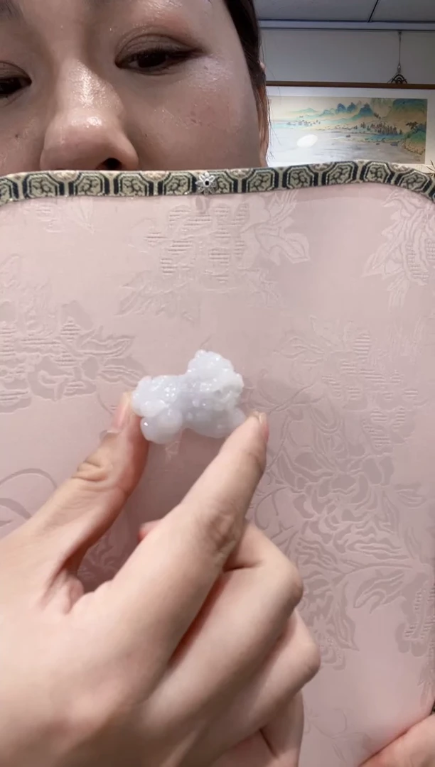 翡翠合金吊坠(赠链)代编织
