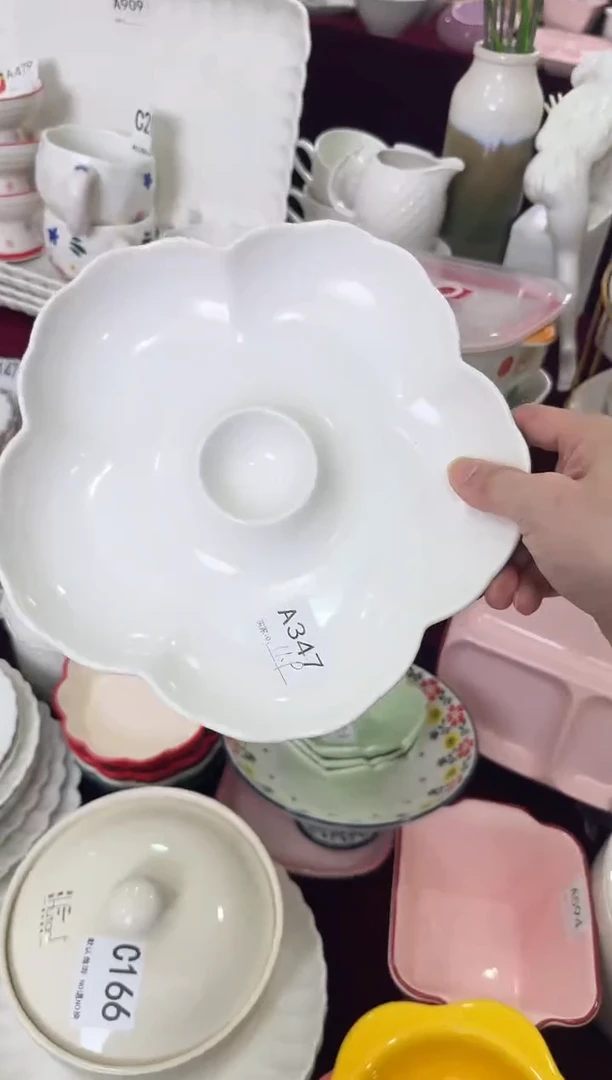 摆件陶A347   库存微瑕陶瓷餐具