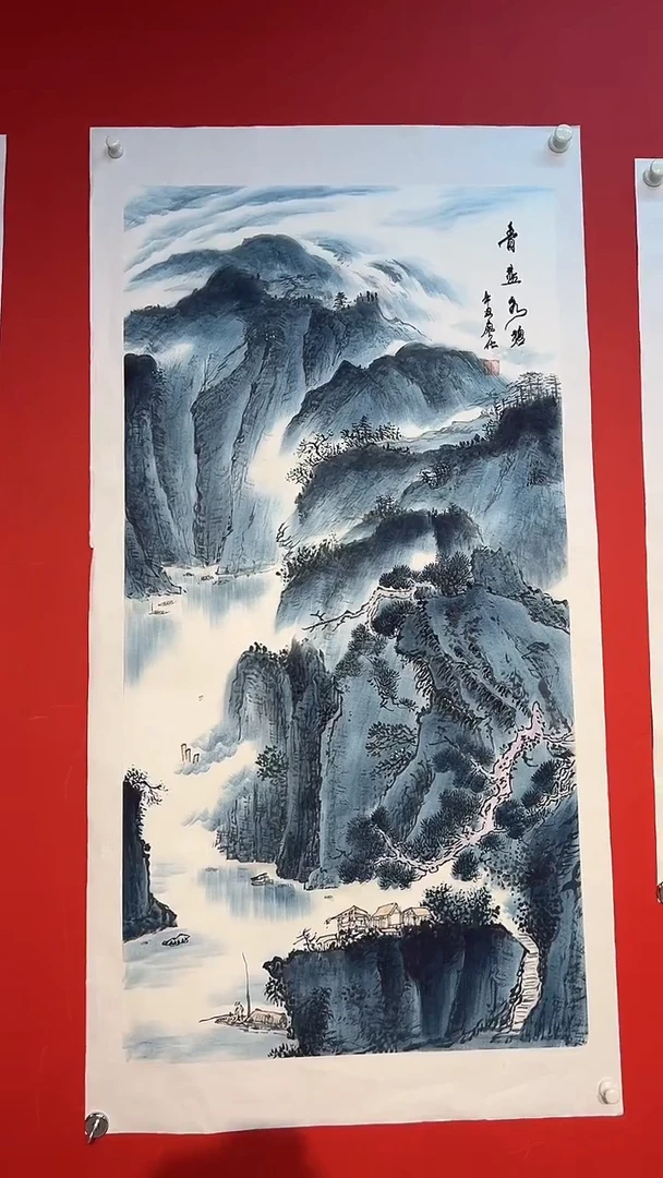 国画廖化老师国画作品