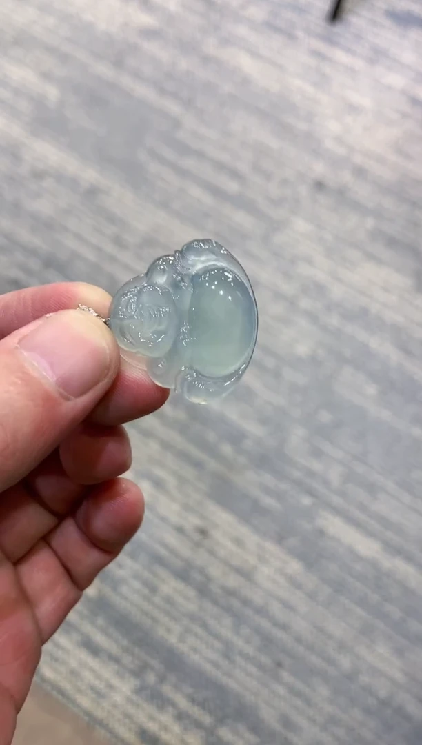 颈饰未镶嵌翡翠天然A货翡翠