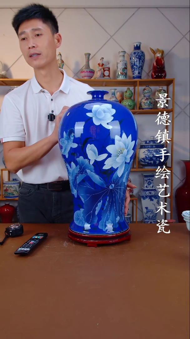 现代景德镇手工手绘陶瓷摆件79