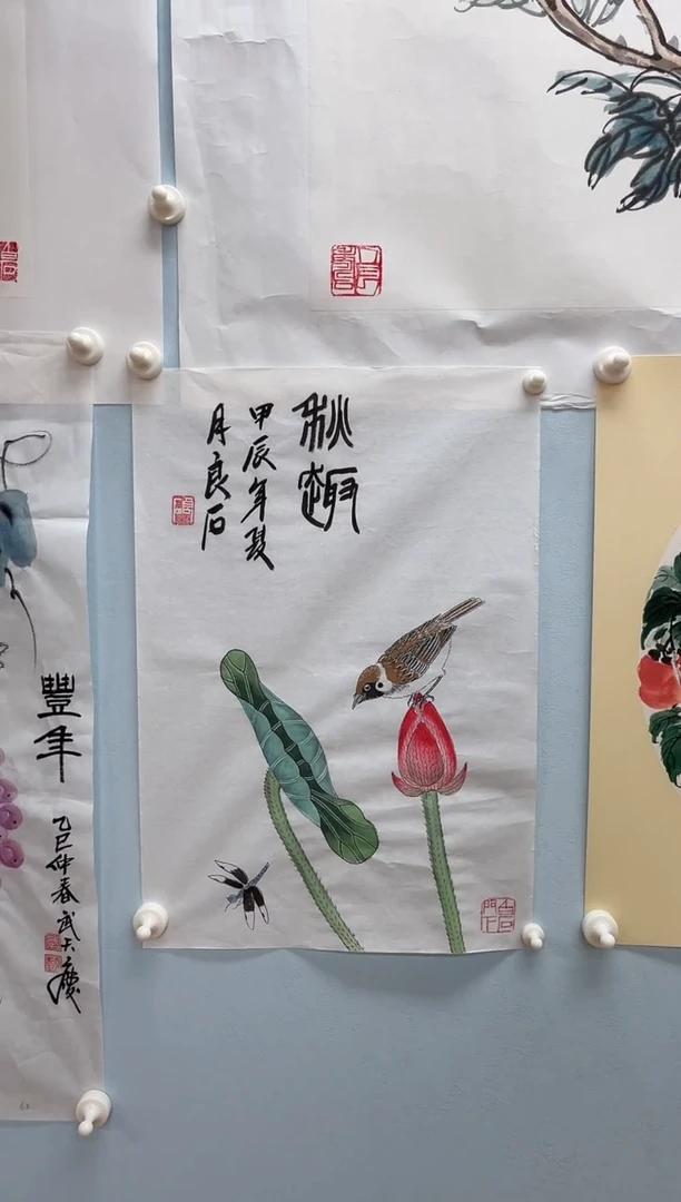 国画武天庆老师秋趣