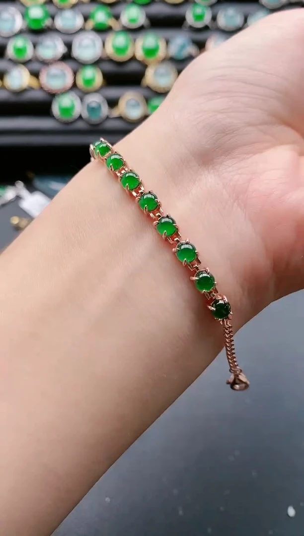 【闪购商品】翡翠戒指银S925镶嵌11111