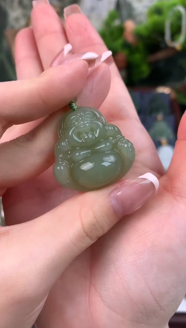 颈饰未镶嵌和田玉吊坠30mm