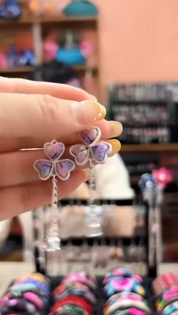 织绣细**流艺枝独绣老绣饰品255