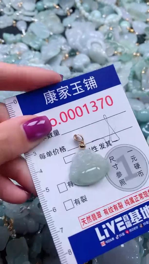 颈饰未镶嵌翡翠1370