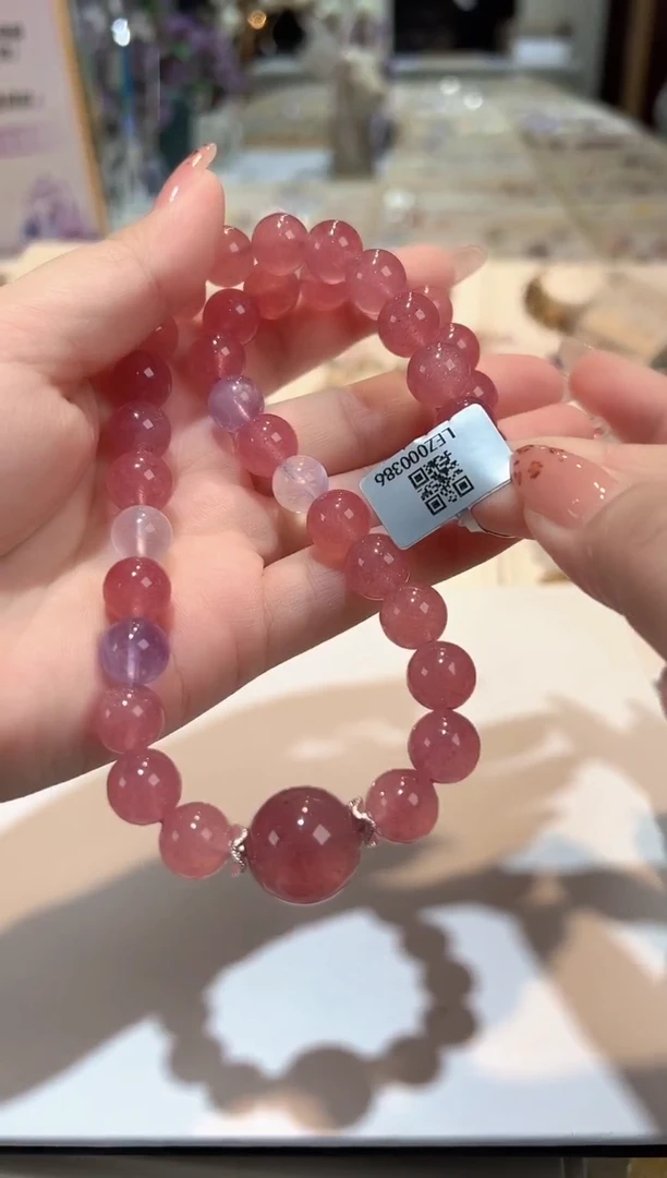 未镶嵌手串石英质玉手串