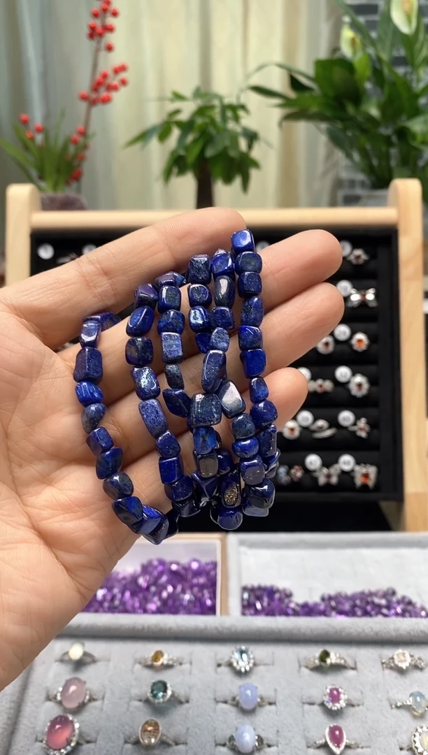 【闪购商品】青金石手串未镶嵌多样性 发其一  【10】